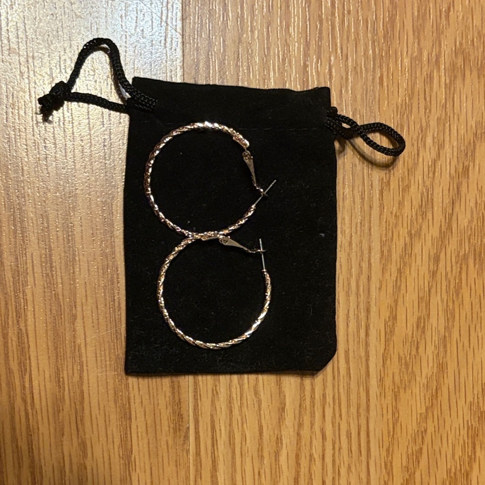 Gold Hoop Earrings